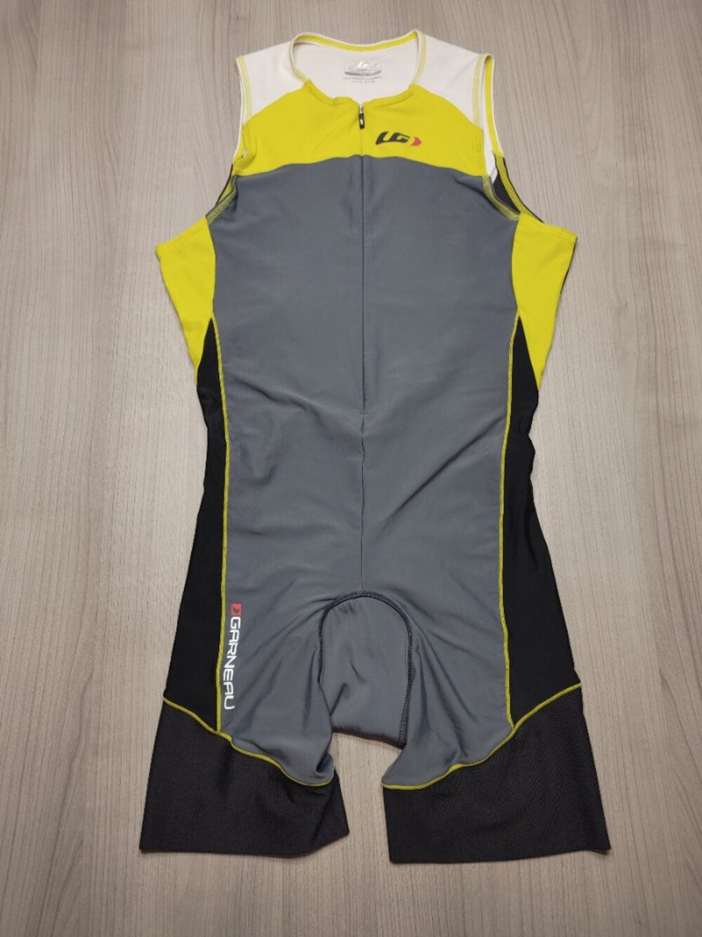 Men's Louis Garneau Comp Suit Triathlon Run Size L